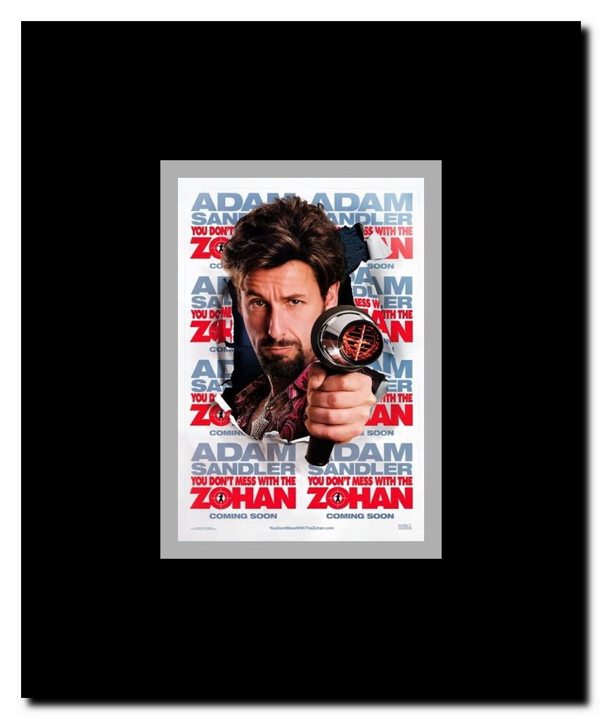 You Don't Mess With The Zohan Framed Movie Poster