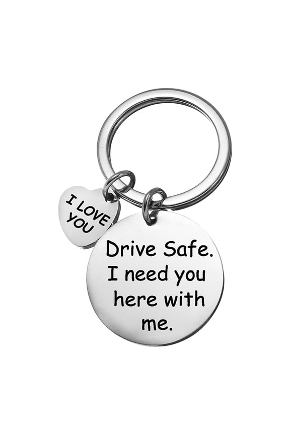 You Fashionable I Drive Here Stainless Steel Need Keychain Gift with Me25MM Decoration & Hangs