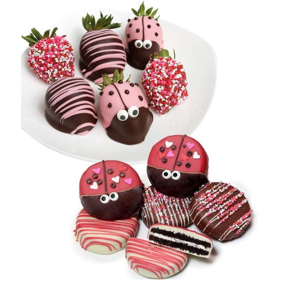 From You Flowers - Cutie Bug Belgian Chocolate Covered Strawberries and OREO Cookies for Birthday, Anniversary, Get Well, Congratulations, Thank You, All Occasions
