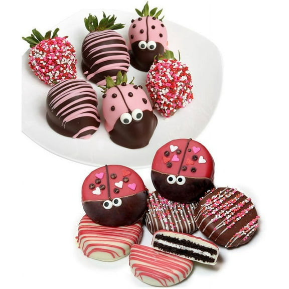 From You Flowers - Cutie Bug Belgian Chocolate Covered Strawberries and OREO Cookies for Birthday, Anniversary, Get Well, Congratulations, Thank You, All Occasions
