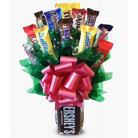 From You Flowers - Our Favorite Chocolate Candy Bouquet for Birthday, Anniversary, Get Well, Congratulations, Thank You, All Occasions