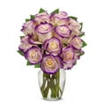 thumbnail image 1 of From You Flowers - One Dozen Royal Roses in Clear Glass Vase for Birthday, Anniversary, Get Well, Congratulations, Thank You, All Occasions, 1 of 2