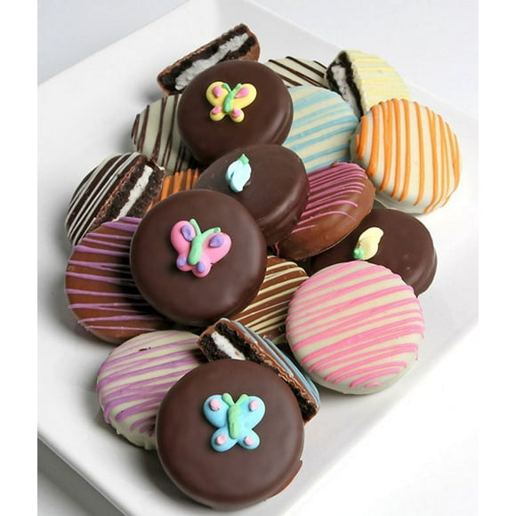 From You Flowers - Spring Belgian Chocolate-Dipped OREO Cookies - 12 Pieces for Birthday, Anniversary, Get Well, Congratulations, Thank You, All Occasions