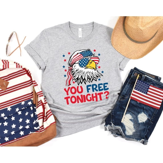 You Free Tonight Shirt, 4th Of July T-shirt, USA Flag Shirt, USA Tshirt, Happy 4th July, Freedom Shirt, Fourth Of July Tee, Independence Day TH260568