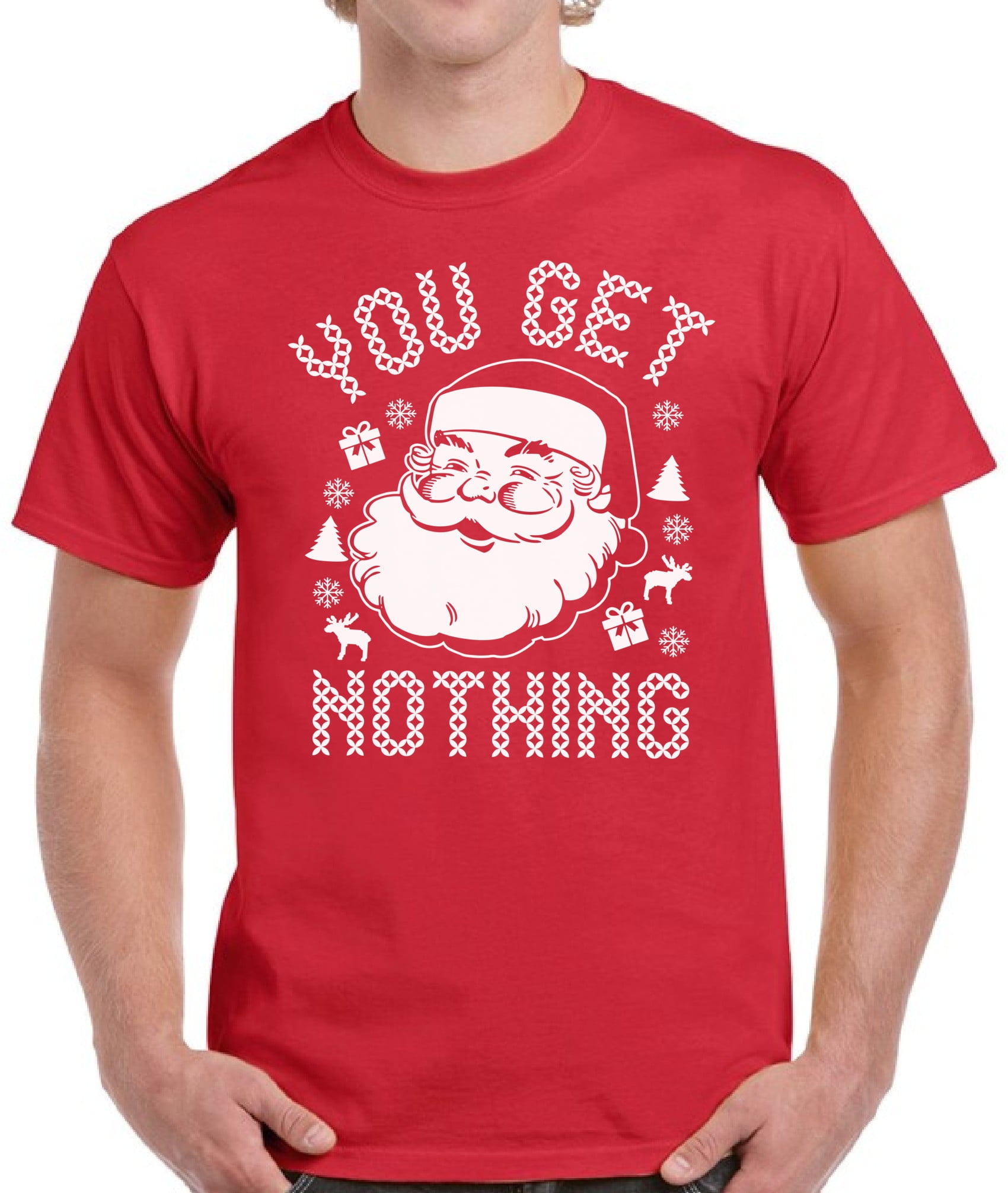 mens christmas t shirt 4xl