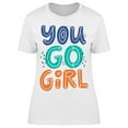 thumbnail image 1 of You Go Graphic Tee Women's -Image by Shutterstock, 1 of 2