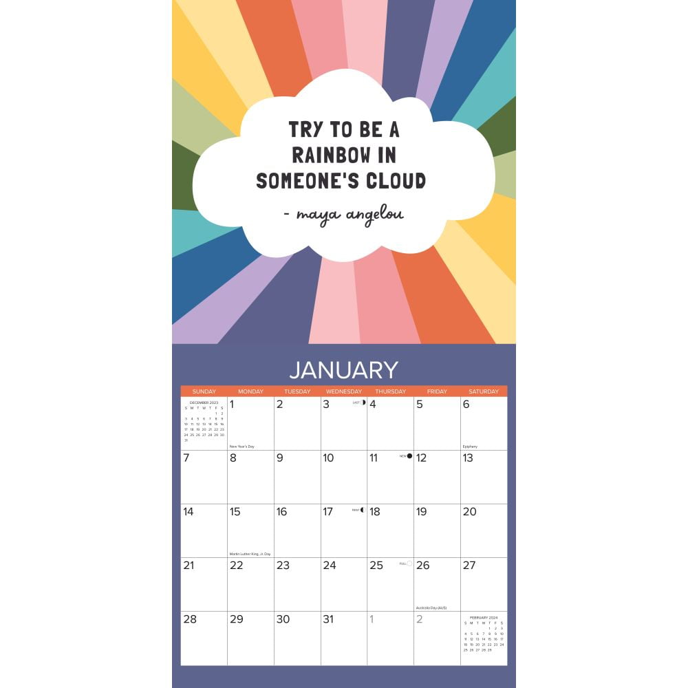 You Got This 2024 12 X 12 Wall Calendar (Art Calendar)