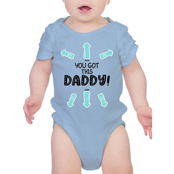 You Got This Daddy Bodysuit Infant -Smartprints Designs, 12 Months