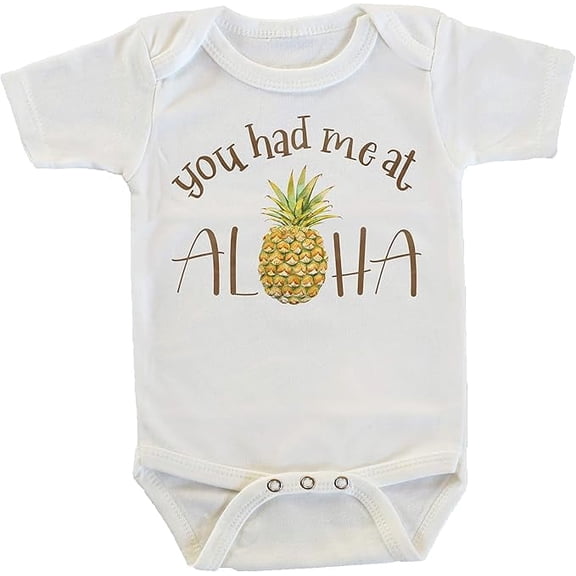 You Had Me At Aloha Pineapple Onesie/Bodysuit