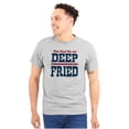 thumbnail image 1 of You Had Me At Deep Fried Southern Plus Size Crewneck Graphic Tee Shirt Brisco Brands 2X, 1 of 5