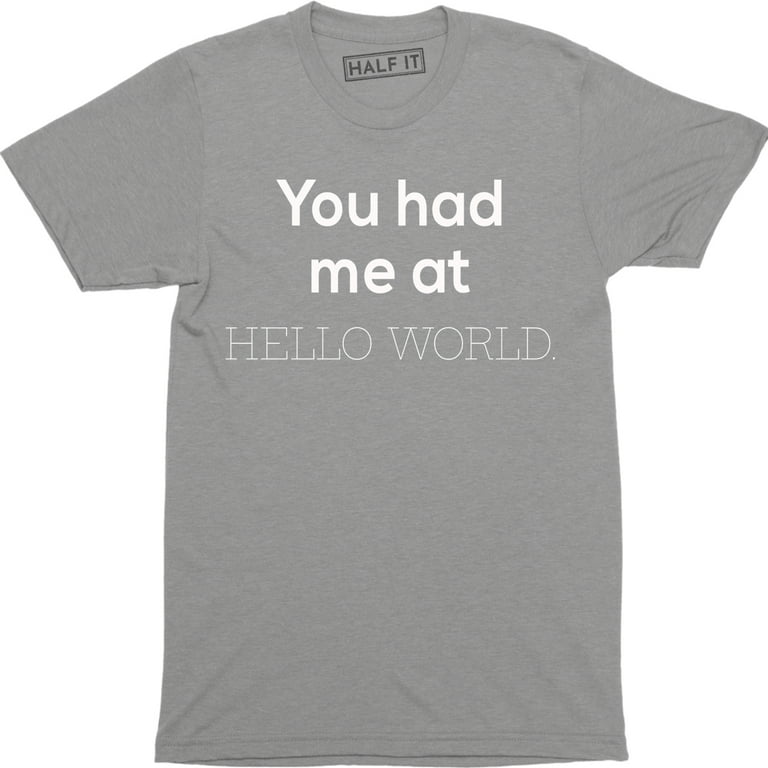 hello walmart do you have t shirts
