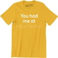 thumbnail image 1 of You Had Me At Hello World Code Programming Computer Funny Mens Office T-Shirt, 1 of 4