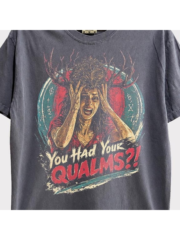 You Had Your Qualms vintage design t-shirt, Patricia Widow's Bay shirt, Kate O'Flynn as Patricia tee, Widow's Bay fan merch OS