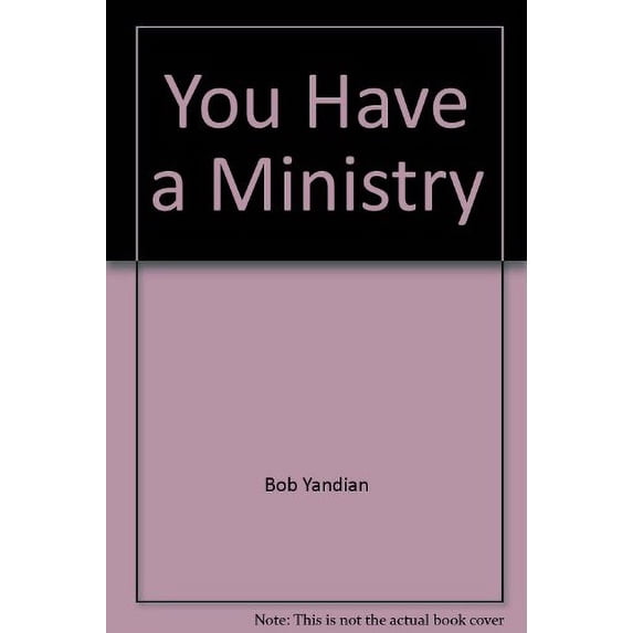 Pre-Owned You Have a Ministry Paperback