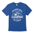 thumbnail image 1 of You Know What Rhymes With Camping Alcohol Nature Lover Camper Fun Adventure T-Shirt, 1 of 4