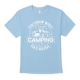 thumbnail image 1 of You Know What Rhymes With Camping Alcohol Nature Lover Camper Fun Adventure T-Shirt, 1 of 4