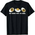 thumbnail image 1 of You Know Why I'm Here Deviled Egg Retro Thanksgiving Dinner T-Shirt, 1 of 7
