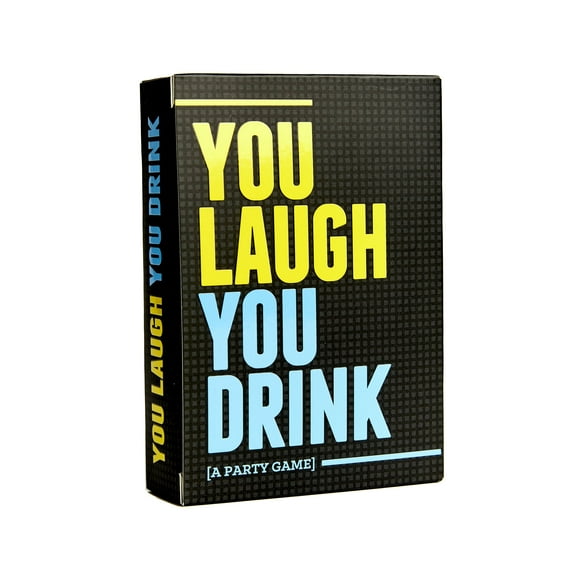 You Laugh You Drink by DSS Games [Adult Drinking Game for Game Night, Pregames, Parties | Gift Idea for Friends | Ages 21 and Up]