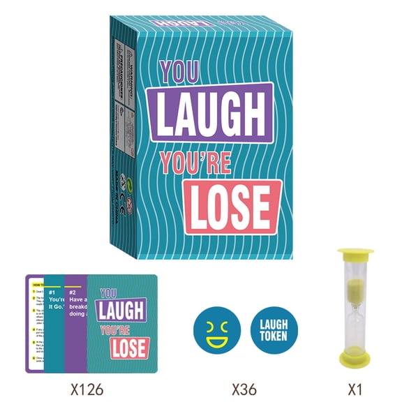 You Laugh You're Lose: A Fun Interactive Board Game to Max Out Friends' Social Fun