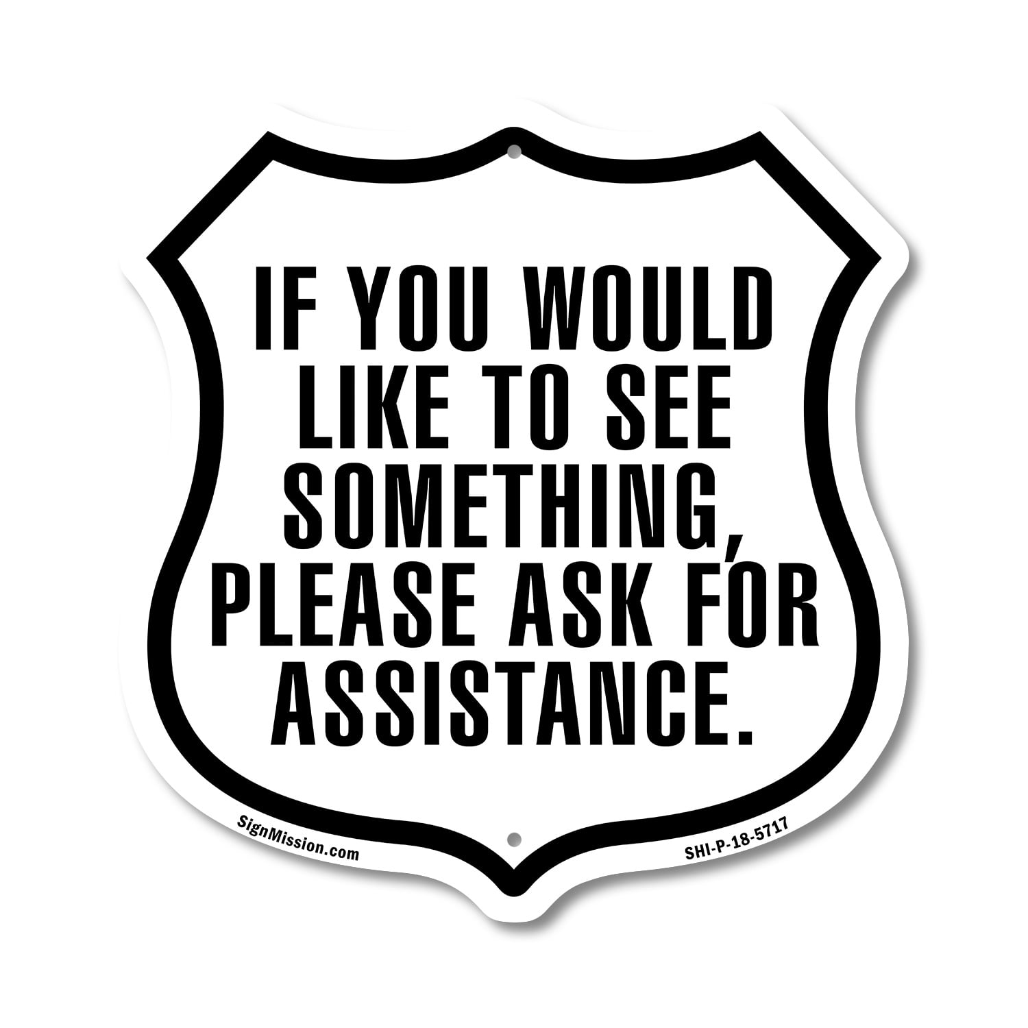If You Would Like To See Something Please Ask For Assistance 18 inch X ...