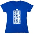thumbnail image 1 of You Look Really Stupid With Your Head Like That Sarcastic Humor Novelty Funny Women's Casual Tees, 1 of 3