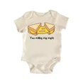 thumbnail image 1 of You Make Me Melt Best Friends Bff Bestie Baby Boy Girl Bodysuit Cute Baby Onesie, BABY BODYSUIT LAT 4424, 1 of 3