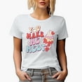 thumbnail image 1 of You Make Me Melt, Retro Ice Cream Valentine's Day Art Merch Gift, White T-Shirt, Small, 1 of 5