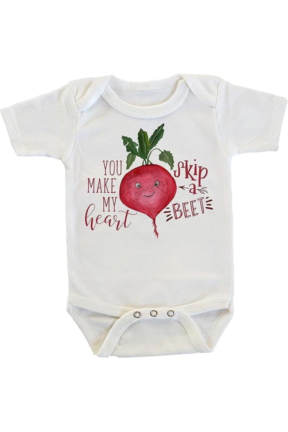 You Make My Heart Skip a BEET funny Onesie/Bodysuit