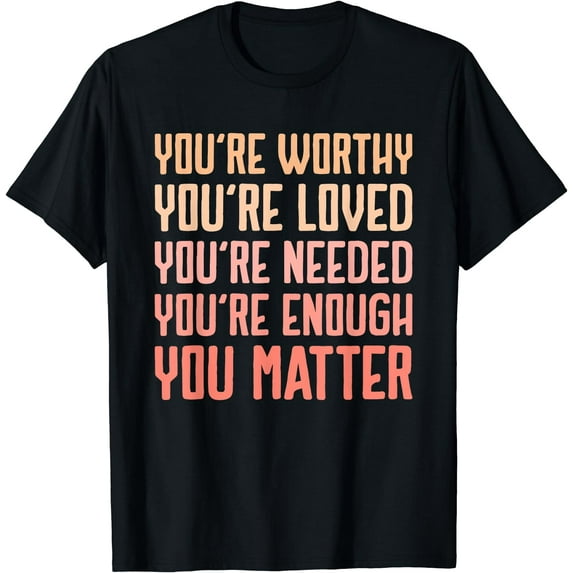 You Matter Kindness Fight the Stigma Mental Health Awareness T-Shirt