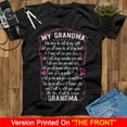 thumbnail image 1 of You May Be Out Of My Sight But You Will Never Be Out Of My Heart We Will Meet At Heaven's Gates I Will Be With You Again Grandma Angel Shirt, 1 of 2