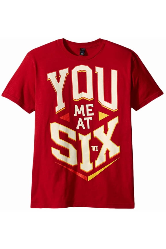 You Me At Six Block Logo Soft Adult T-Shirt