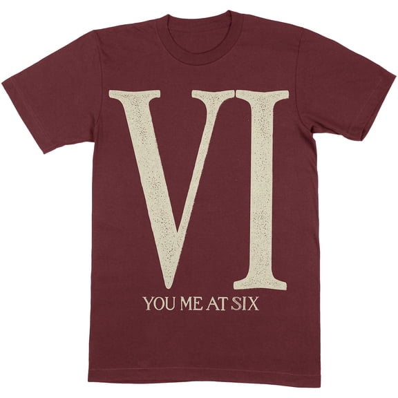 You Me At Six Unisex T-Shirt Roman VI (Large)
