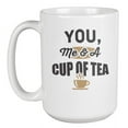 thumbnail image 1 of You, Me & Cup Valentines Day Coffee & Tea Mug Stuff & Party Supplies (15oz), 1 of 3