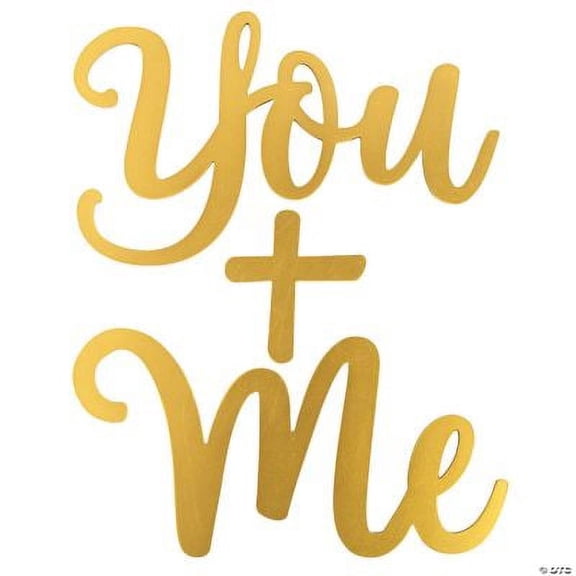 You + Me Hanging Decorationst, Wedding, Home Decor, 3 Pieces