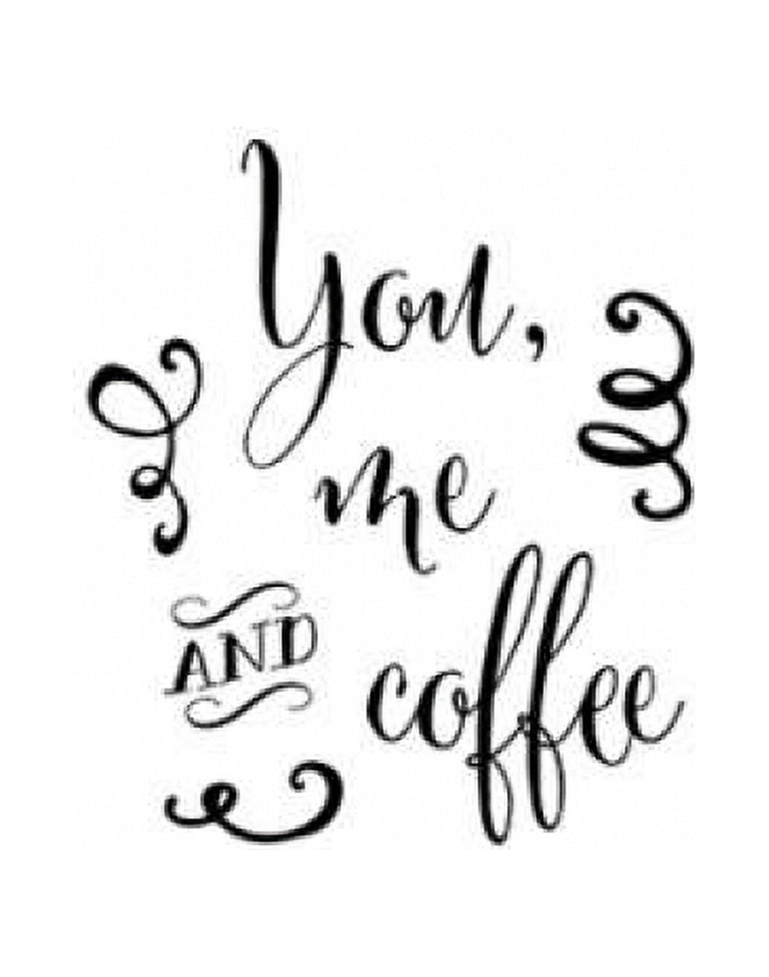You Me and Coffee Canvas Art - Tara Moss (22 x 28)