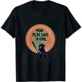 thumbnail image 1 of You Men's Play Ball Like a Girl Funny Baseball Dad Tee T-Shirt, 1 of 5