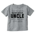 thumbnail image 1 of You Mess With My Uncle Toddler Boy Girl T Shirt Infant Toddler Brisco Brands 12M, 1 of 6