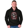 thumbnail image 1 of You Must Be 2nd Due Fire Fighter Men's Big & Tall Graphic Hoodie Brisco Brands 2X, 1 of 5