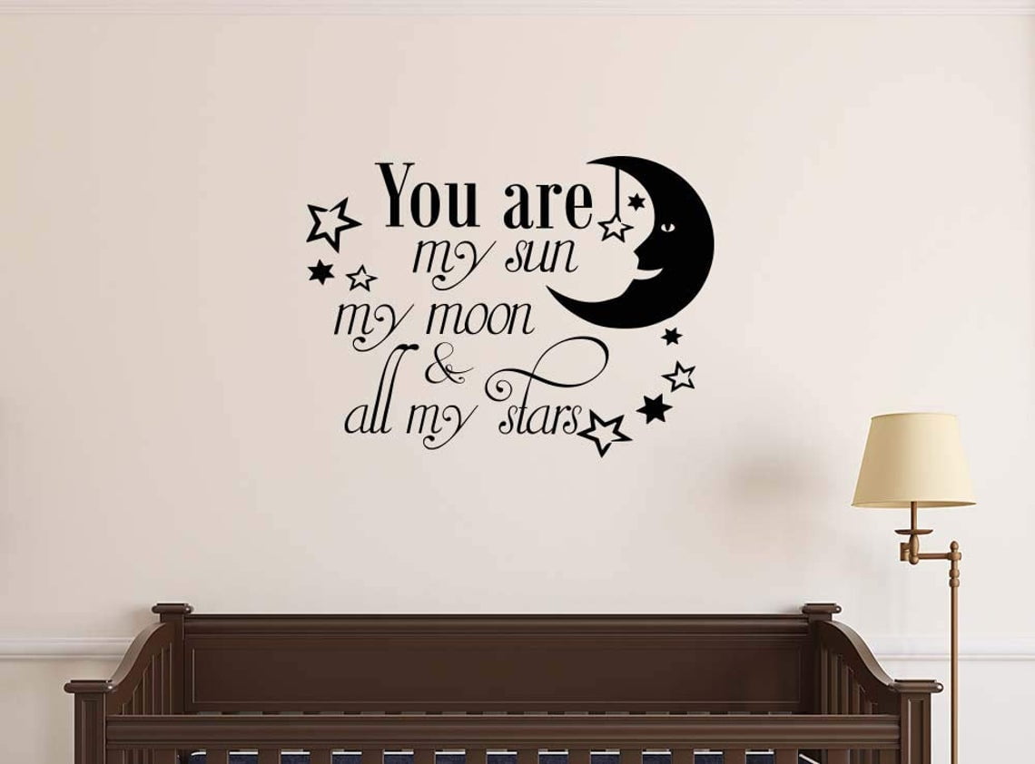 Initial Stickers, Baby Wall Decal DB308 – Designed Beginnings
