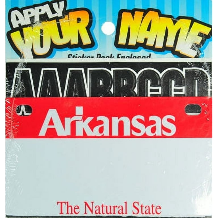 Bicycle license plate walmart store
