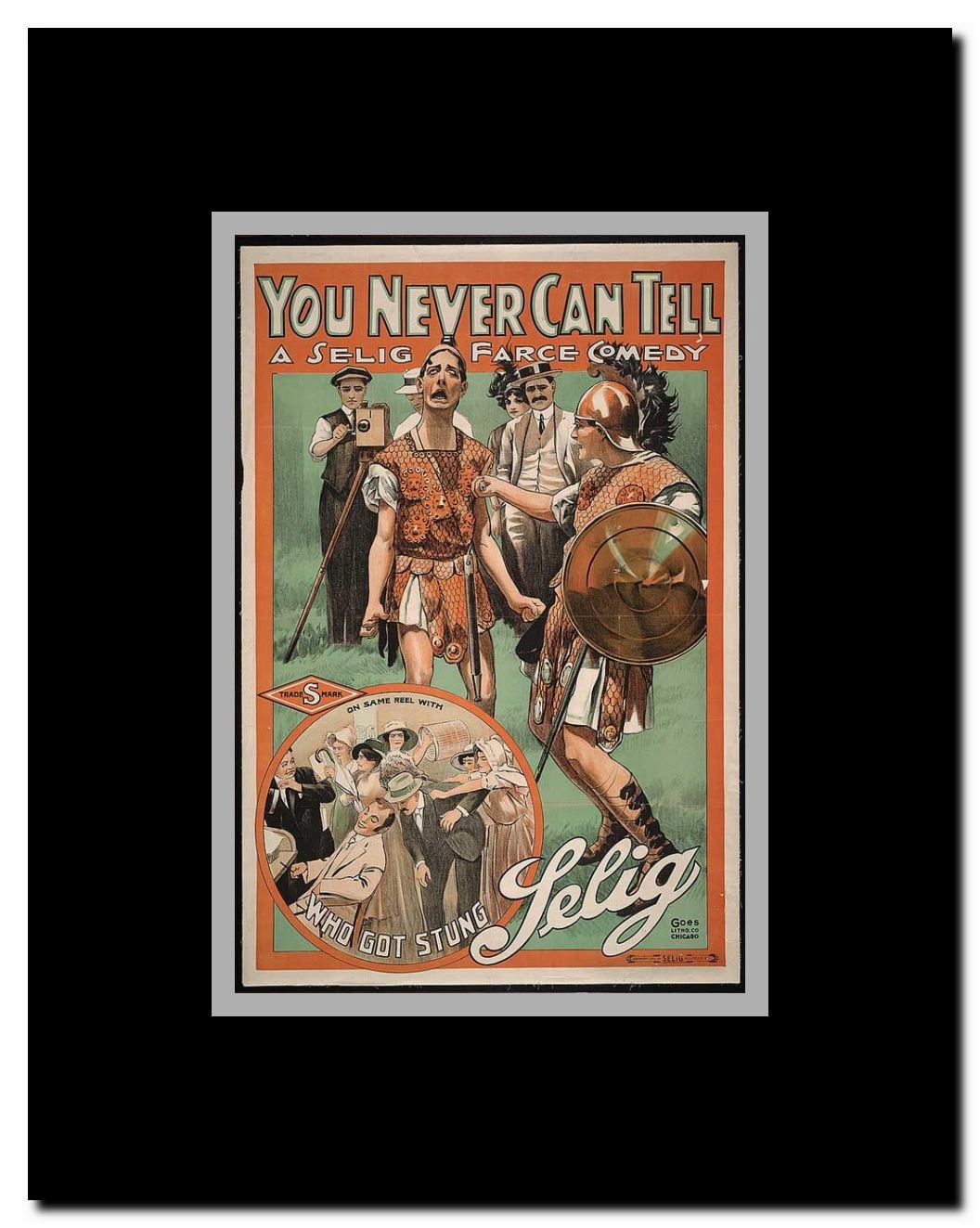 You Never Can Tell Framed Movie Poster