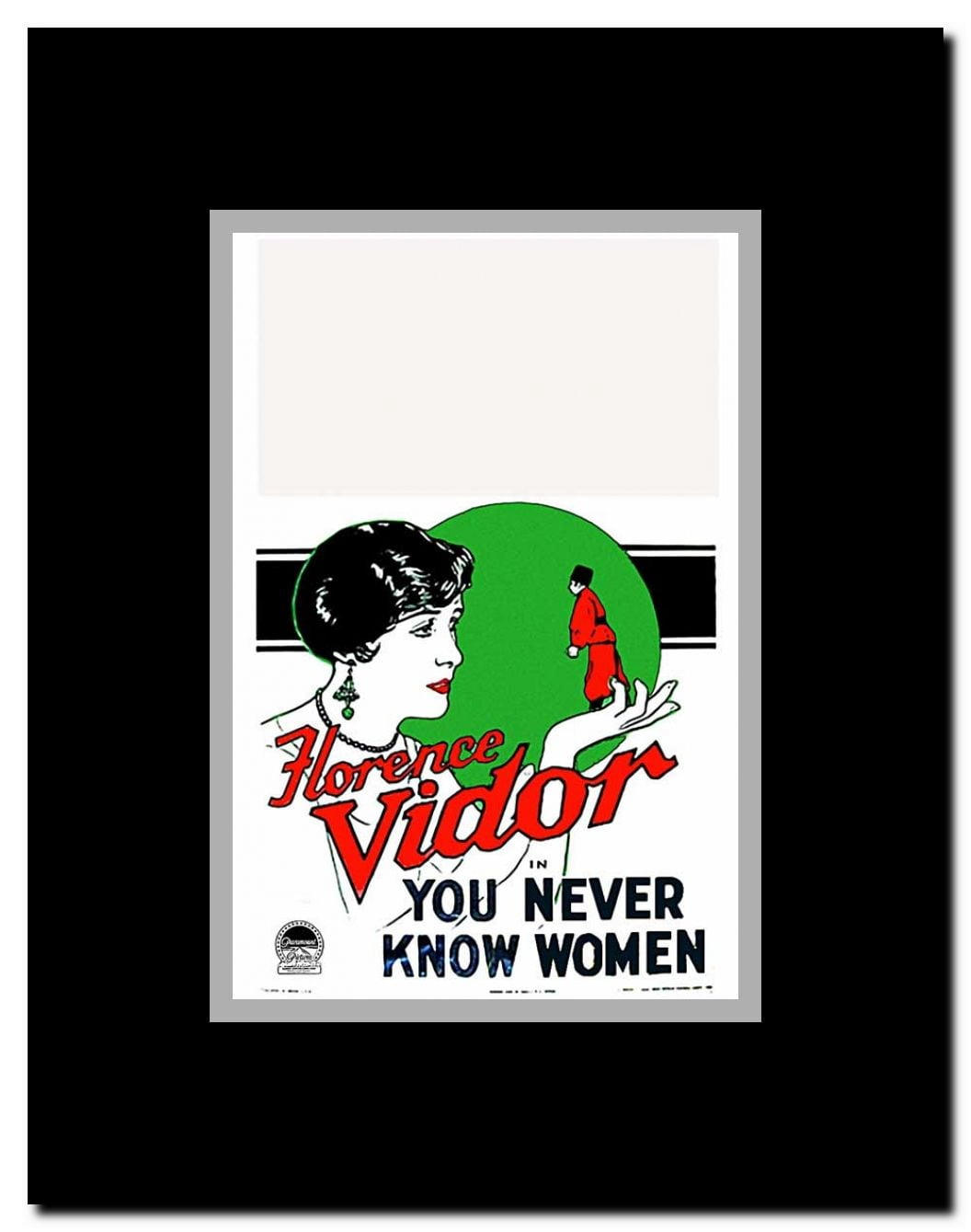 You Never Know Women Framed Movie Poster