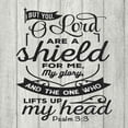thumbnail image 1 of You O Lord are my Shield, Psalm Rustic Looking Faith Wood Sign Wall Décor Gift 12 x 12 Wood Sign B3-12120062041, 1 of 2