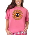 thumbnail image 1 of You Only Live Once Shirt Inspirational Quote Peace Sign Graphic Tee Sunflower Design Motivational T-Shirt Gift for Women Men, Crunchberry Comfort Colors T-Shirt, Medium, 1 of 1