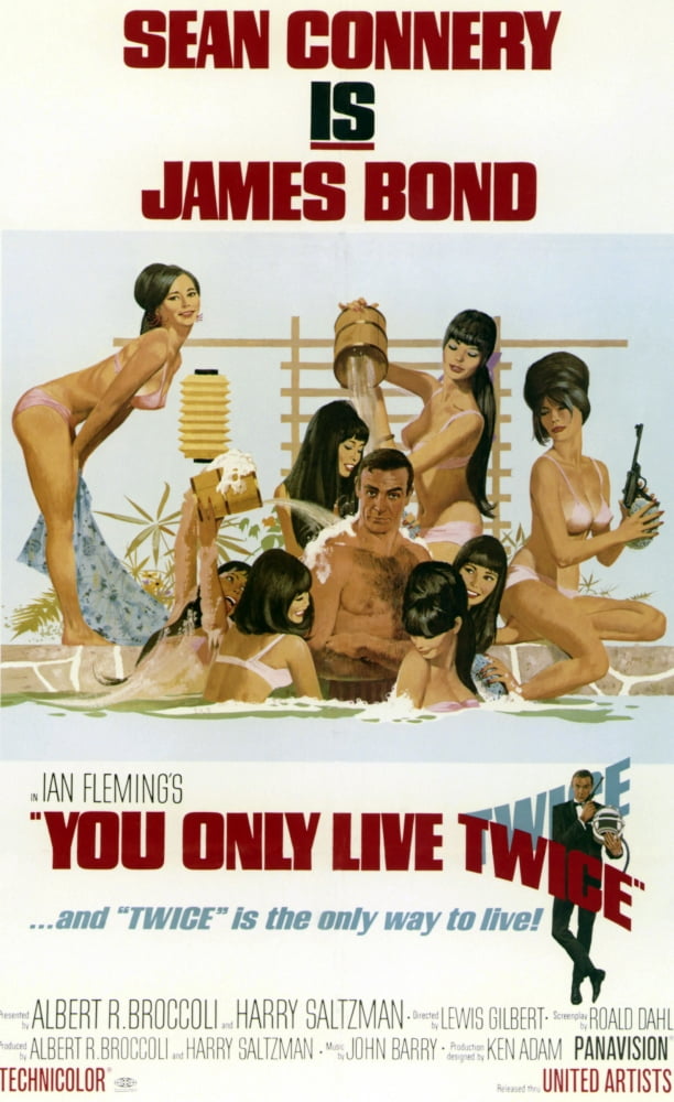 You Only Live Twice Canvas Art - (18 x 24)