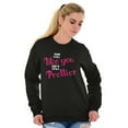 thumbnail image 1 of You Only Prettier Country Attitude Women Crewneck Sweatshirt Brisco Brands S, 1 of 6
