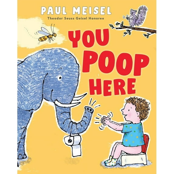 You Poop Here (Board book)