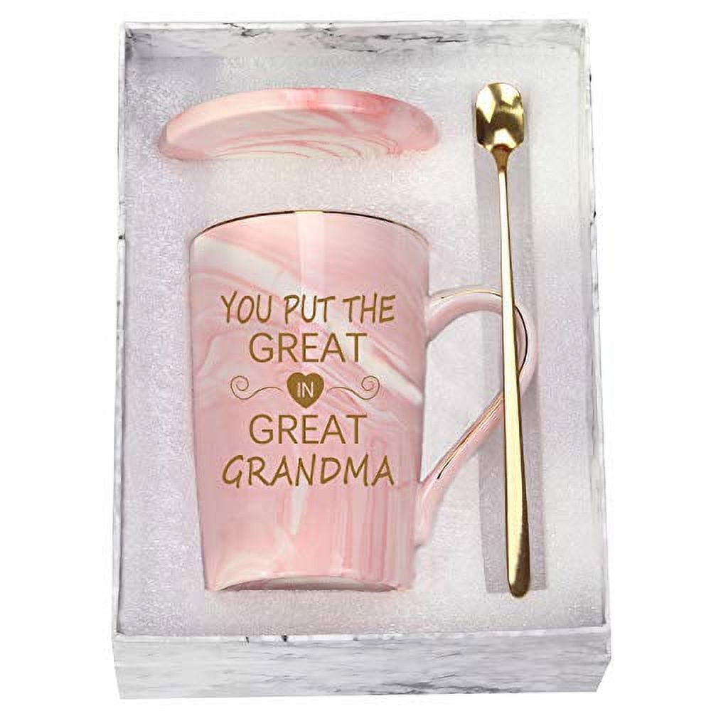 1pc, Best Grandma Ever Coffee Mug, Insulated Travel Tea Mug With Handle And  Lid, Grandma Mug For Birthday Christmas Mothers Gifts Day, Gifts For Grand