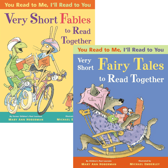 You Read To Me I'll Read To You Series : Very Short Fairy Tales To Read Together; Very Short Fables To Read Together (Paperback Set)