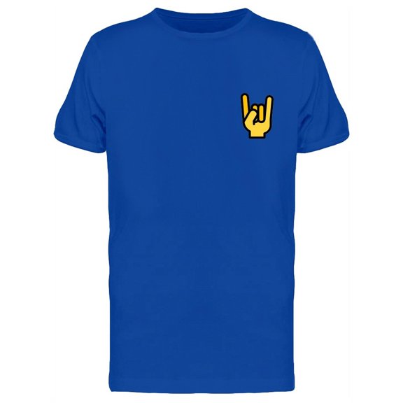 You Rock Pocket Hand Gesture T-Shirt Men -Image by Shutterstock, Male Small
